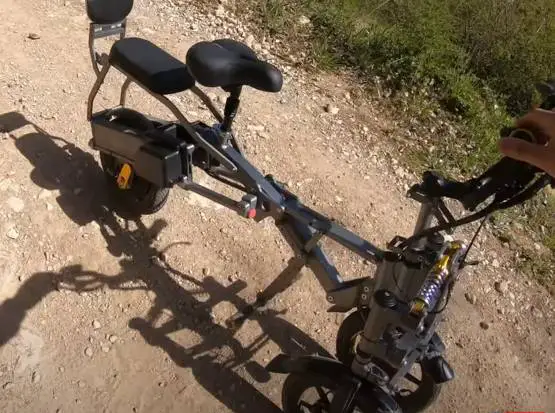 Afreda Tricycle on off road