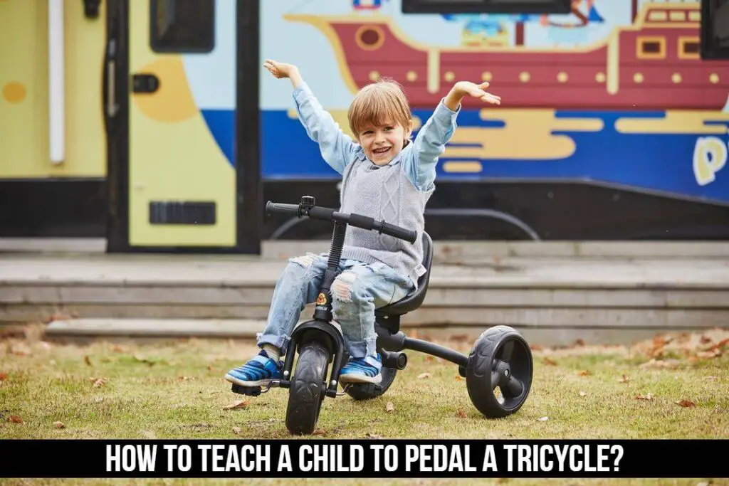 how to teach a child to ride a tricycle