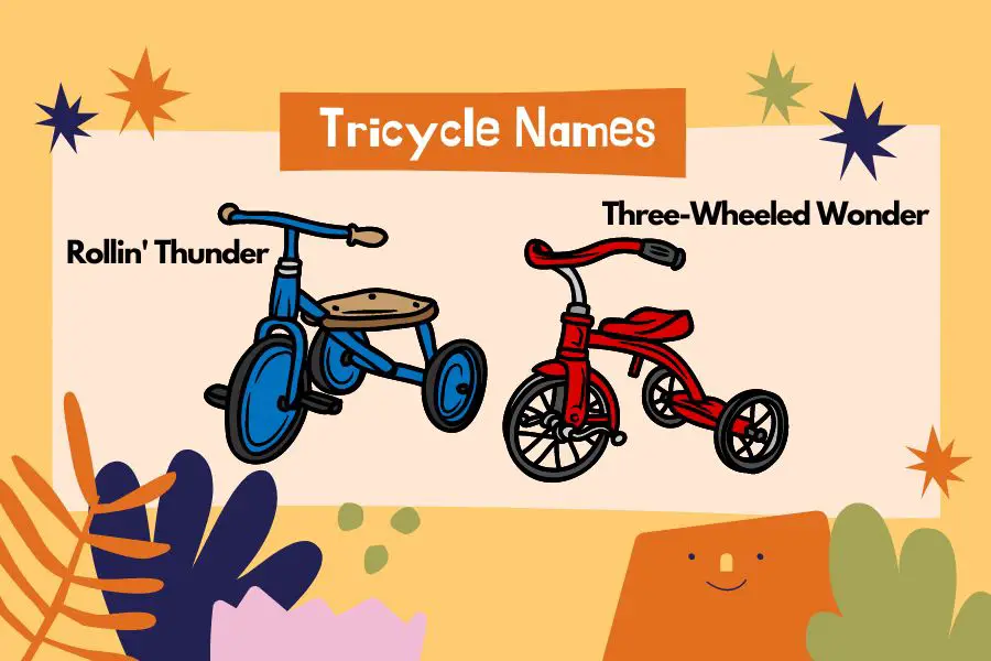 Tricycle Names ideas