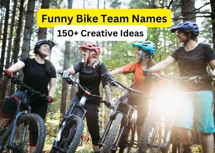 150 Funny Bike Team Names For Your Squad 