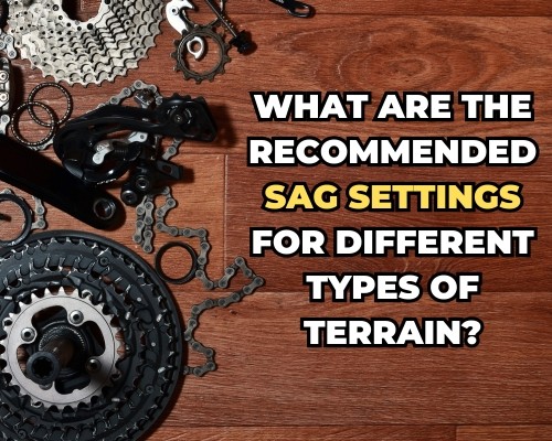 What are the recommended sag settings for different types of terrain?