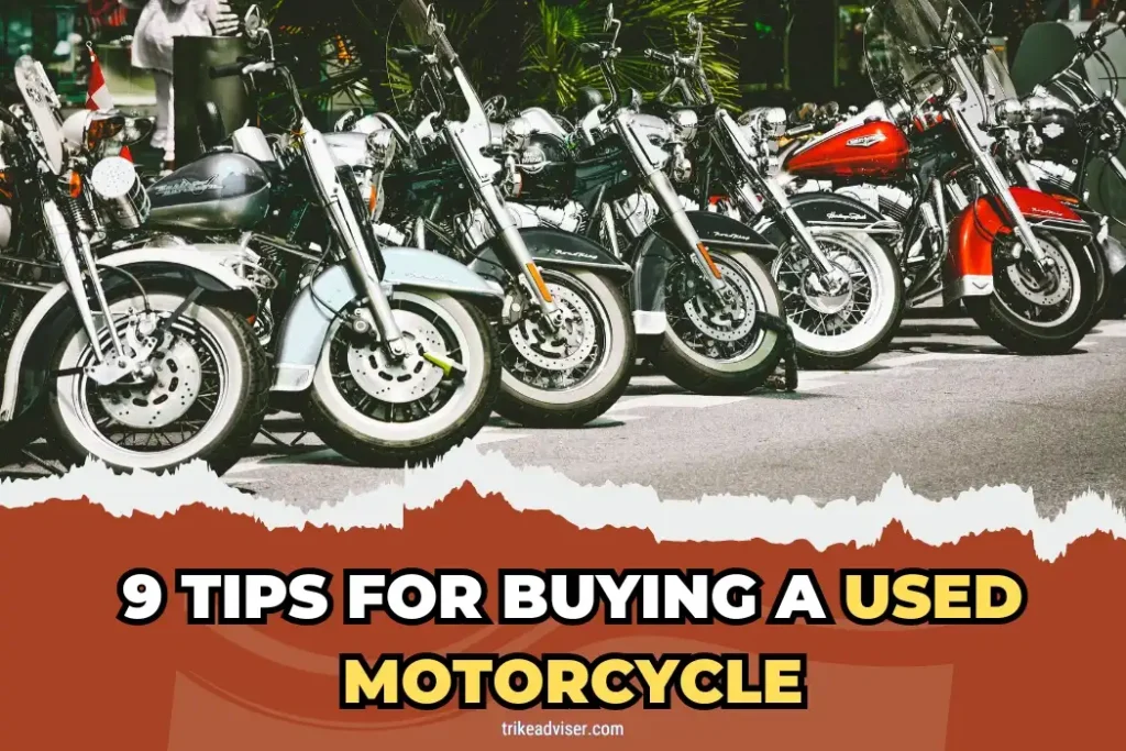 9 Tips for Buying a Used Motorcycle