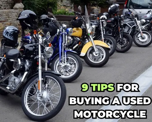 9 Tips for Buying a Used Motorcycle