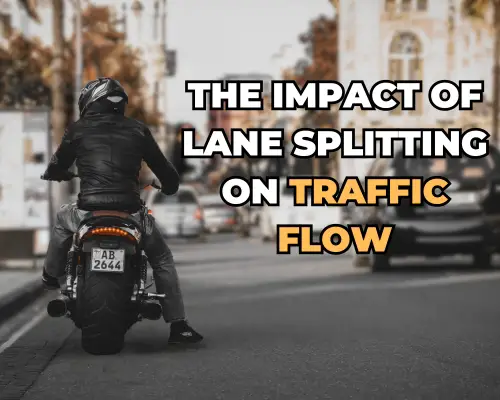 The Impact of Lane Splitting on Traffic Flow
