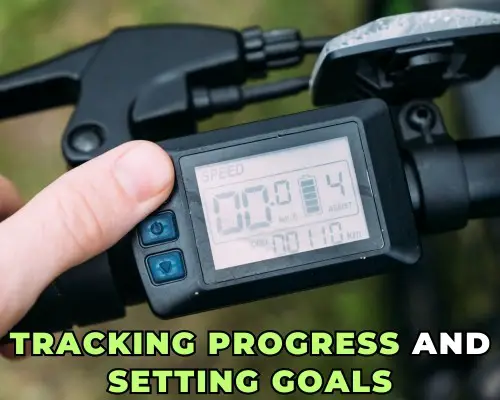 Tracking Progress and Setting Goals with an E-bike