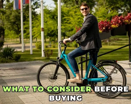 What to Consider Before Buying an E-bike