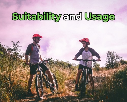 Hardtail vs Full Suspension Mountain Bikes - Suitability and Usage