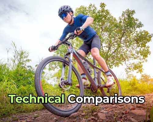 Technical Comparisons Between Hardtail and Full Suspension Bikes